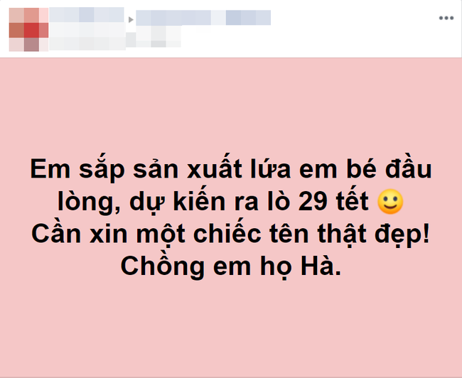 Nghiêm túc lên mạng xin một chiếc tên thật đẹp cho lứa em bé đầu lòng, mẹ trẻ thu được cả rổ tên hài hước