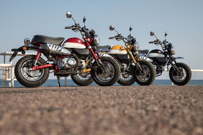 Honda Super Cub C 125 và Monkey 125 thêm màu mới, giá 84,6 triệu đồng