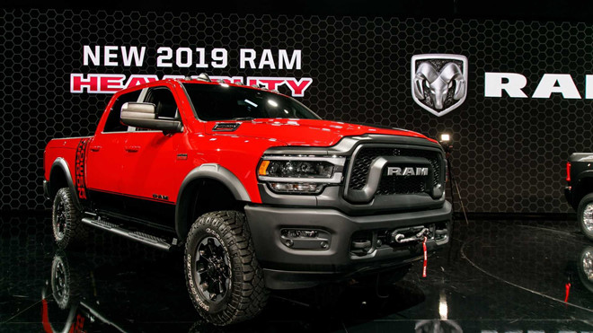 Siêu bán tải Ram Heavy Duty 2019 có mô-men xoắn 1.356 Nm
