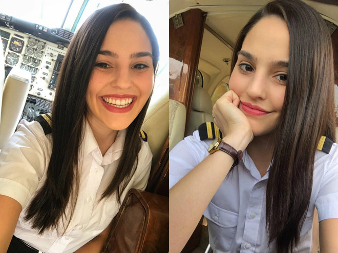 9X được mệnh danh ‘nữ phi công nóng bỏng nhất thế giới’