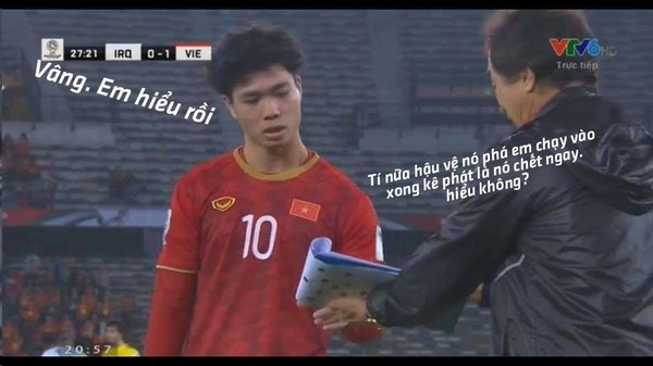 Loạt biểu cảm từ hài hước đến khó hiểu của Công Phượng xứng danh thánh meme của đội tuyển Việt Nam