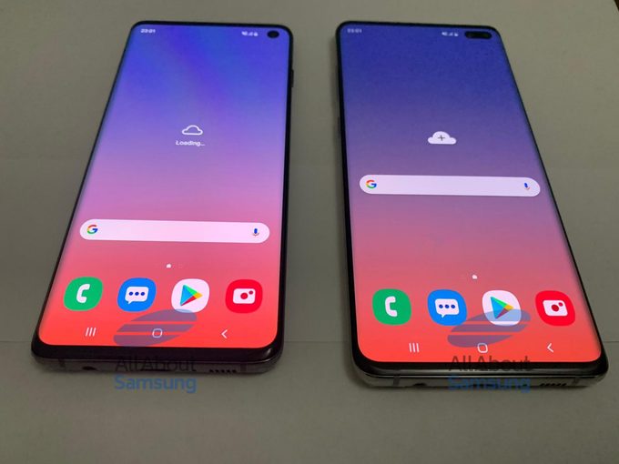 Ảnh thực tế được cho là của bộ đôi Galaxy S10 và 10+