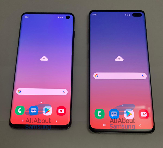 Ảnh thực tế được cho là của bộ đôi Galaxy S10 và 10+