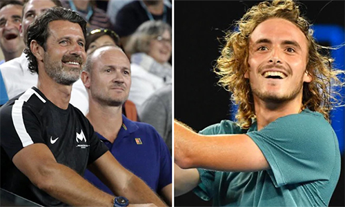 Thầy của Serena mách nước, giúp Tsitsipas đánh bại Federer