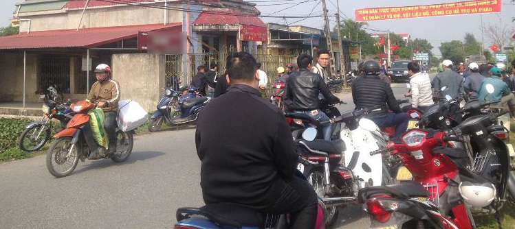 Thái Bình: Dùng dao quắm xông vào ngân hàng cướp 200 triệu