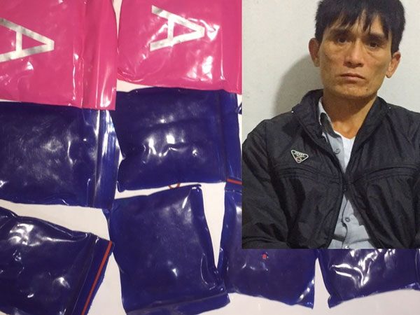 Bắt giữ 2 ông trùm ma túy luôn mang vũ khí nóng trong người