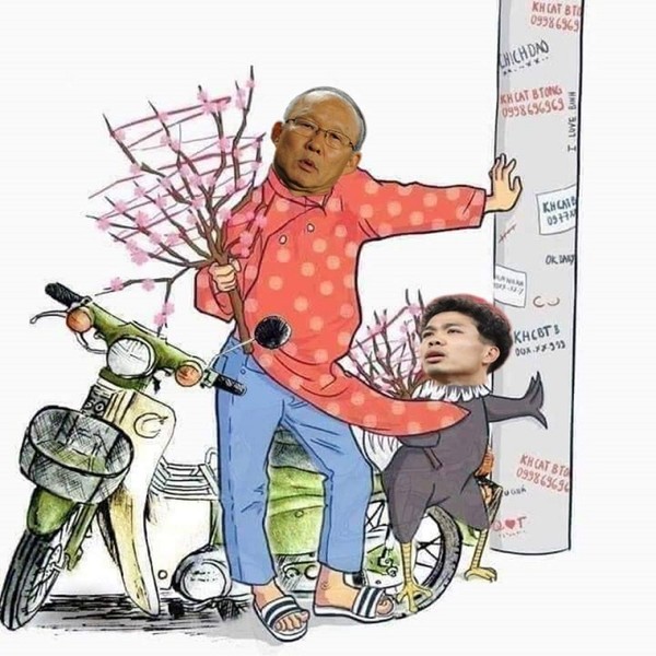 Lo sợ các cầu thủ thi đấu không kịp về ăn Tết, người hâm mộ có tâm làm hẳn bộ ảnh đón xuân hộ thần tượng