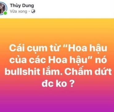 Mỉa mai về danh hiệu mà HHen Niê đang chinh chiến, Hoa hậu Thùy Dung bị chỉ trích ghen ăn tức ở