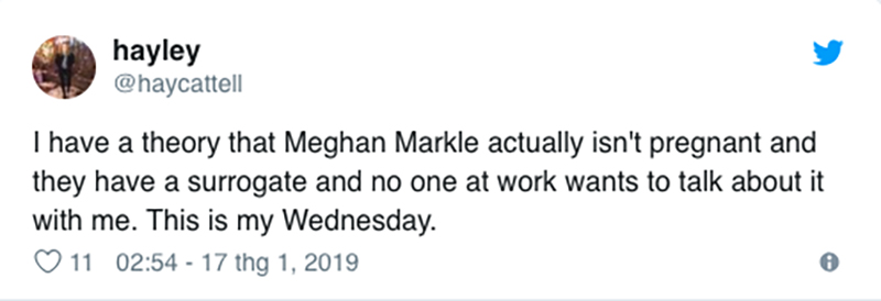 Rộ tin đồn công nương Meghan mang thai giả gây hoang mang truyền thông phương Tây