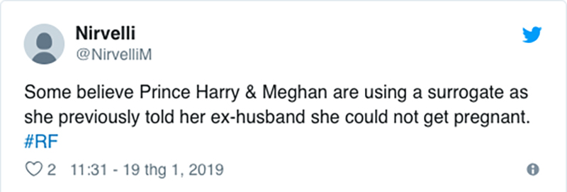 Rộ tin đồn công nương Meghan mang thai giả gây hoang mang truyền thông phương Tây