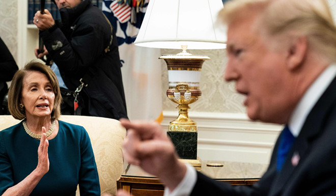 Chủ tịch Hạ viện không cho Tổng thống Trump đọc Thông điệp Liên bang