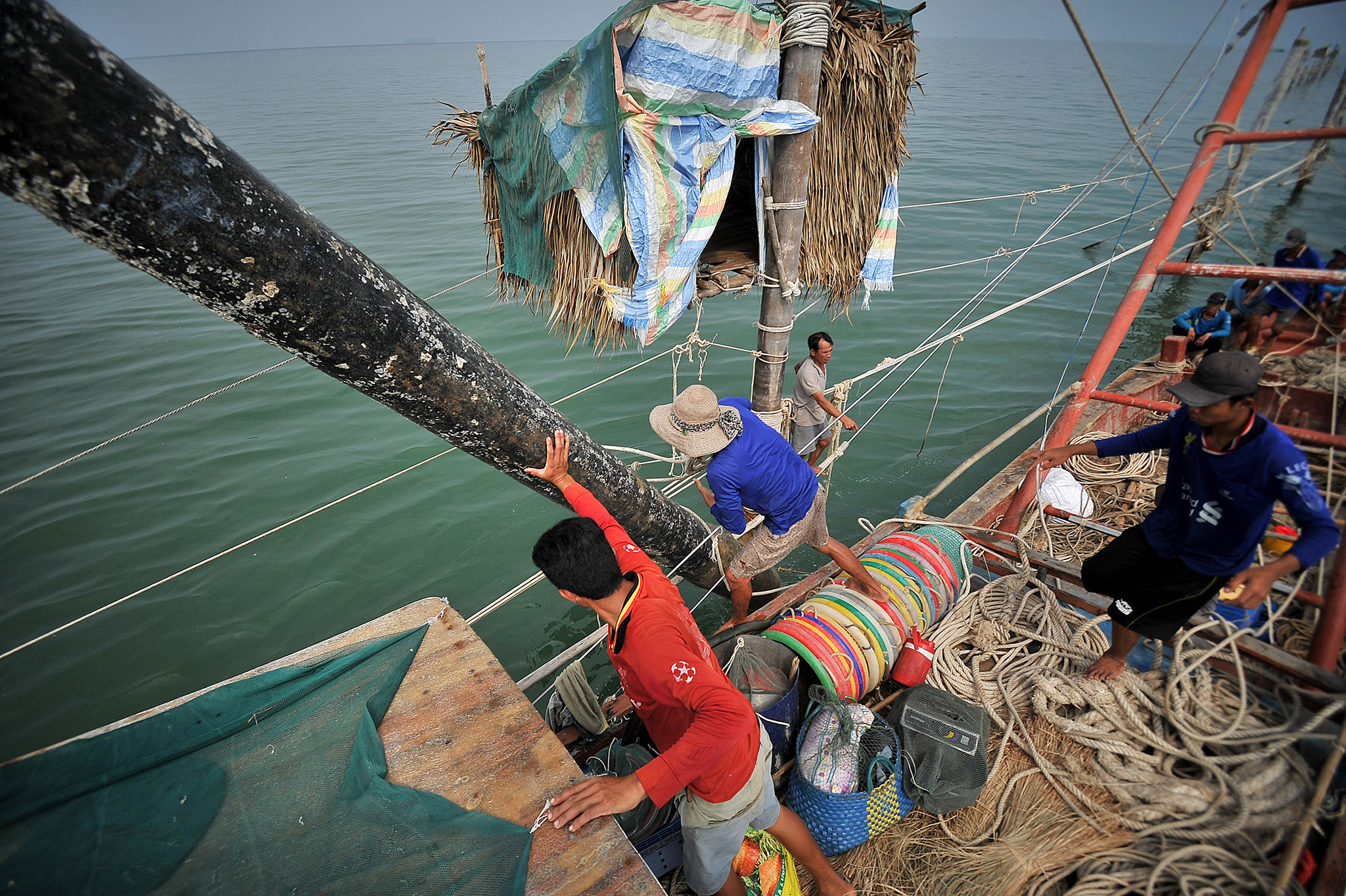 Người nhện ở vùng biển cực nam Tổ quốc