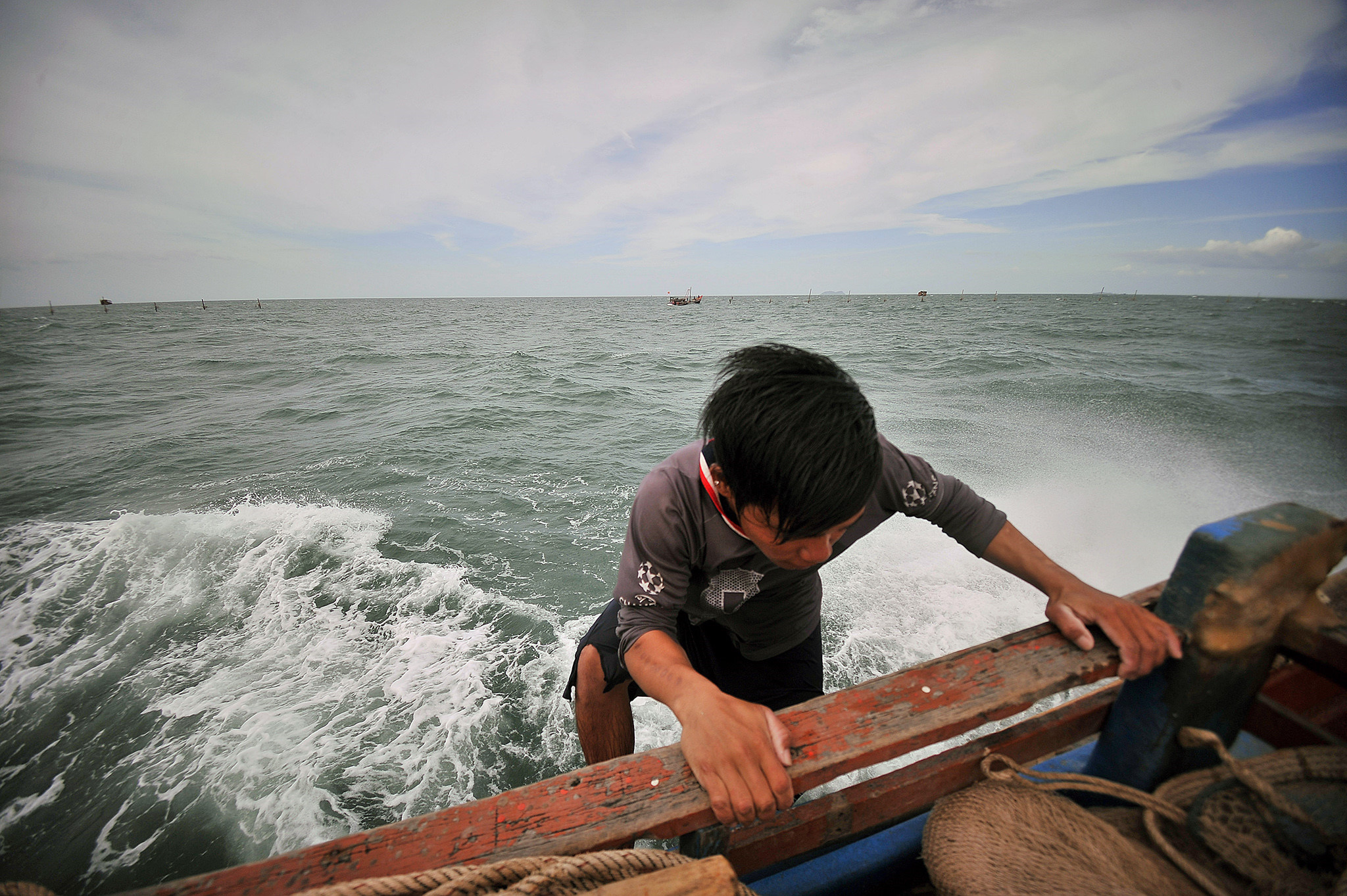Người nhện ở vùng biển cực nam Tổ quốc