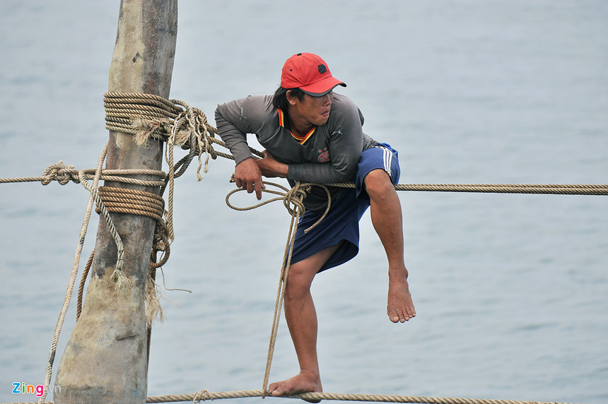 Người nhện ở vùng biển cực nam Tổ quốc