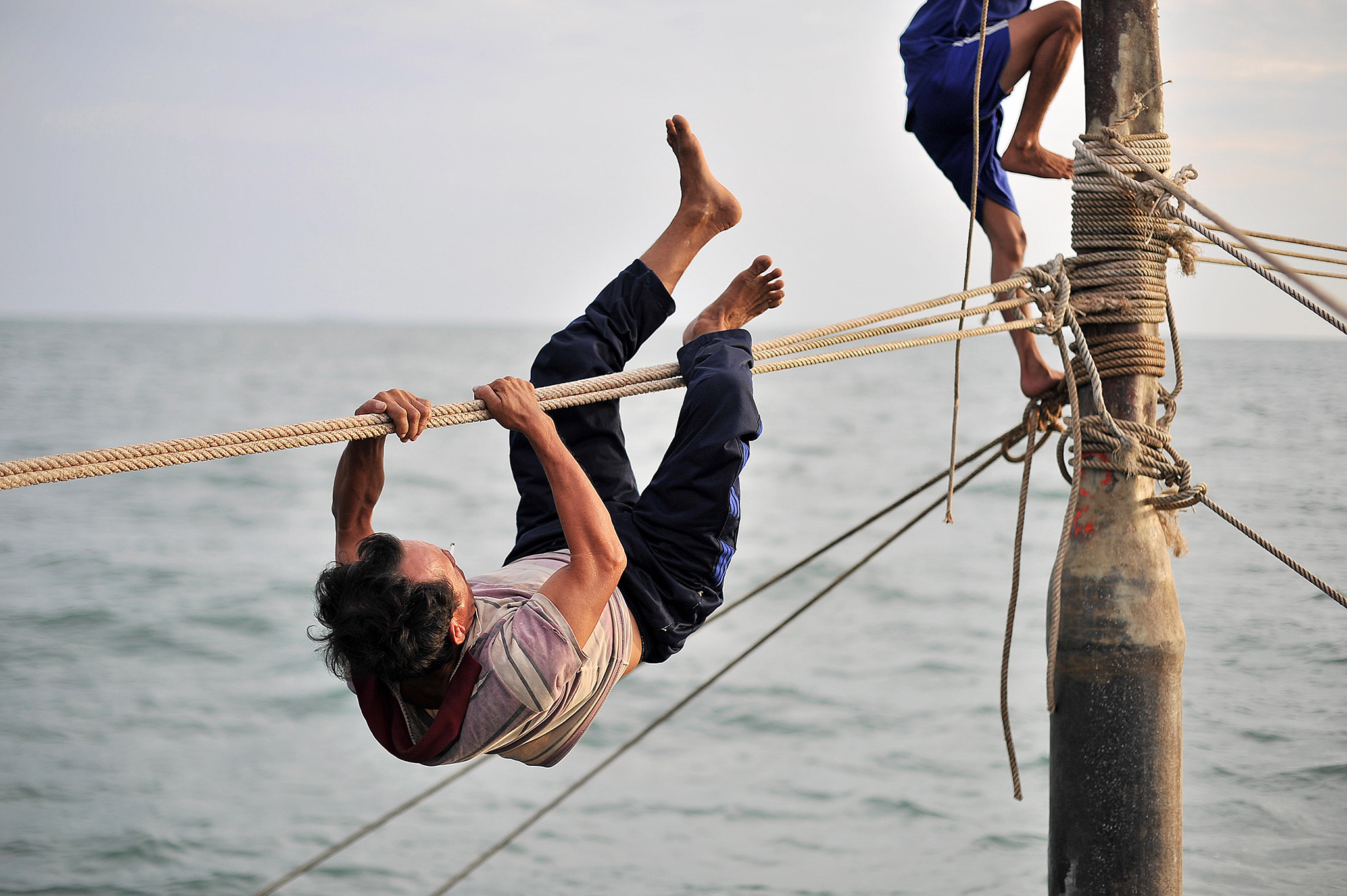 Người nhện ở vùng biển cực nam Tổ quốc