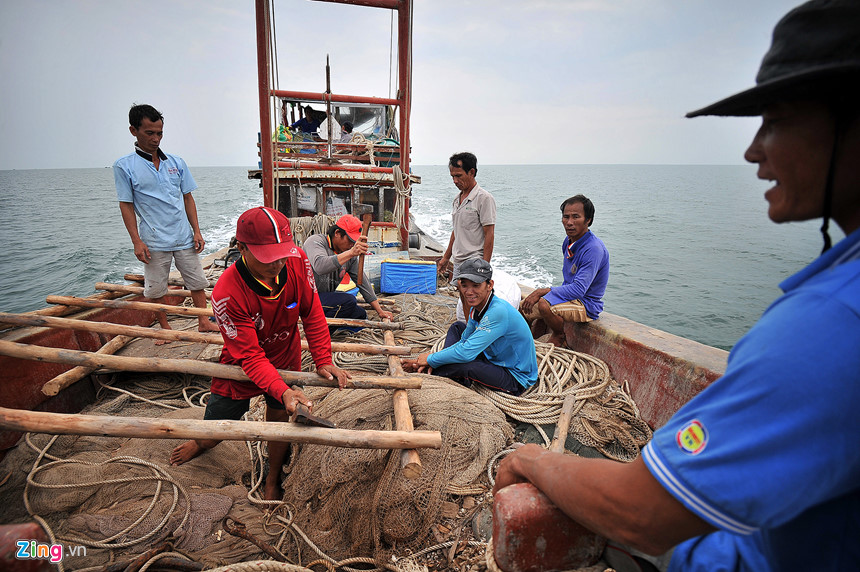 Người nhện ở vùng biển cực nam Tổ quốc