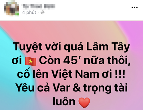 Người hâm mộ trải qua nhiều cung bậc cảm xúc vì VAR
