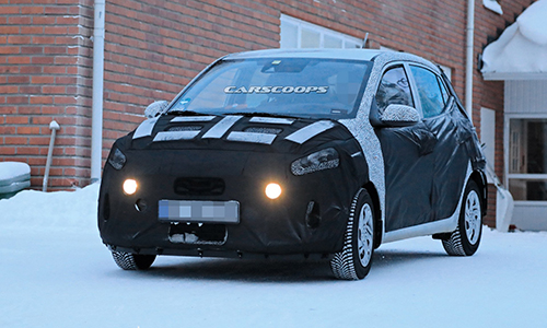 Hyundai Grand i10 2020 lộ nội thất với màn hình lớn hơn