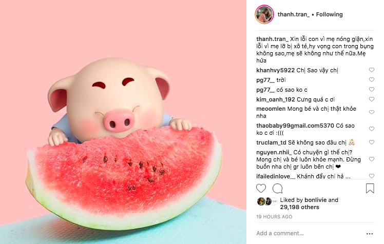 Thanh Trần bụng mang dạ chửa bỏ về nhà mẹ đẻ vì cãi nhau với chồng, tiết lộ góc khuất của cuộc sống hôn nhân