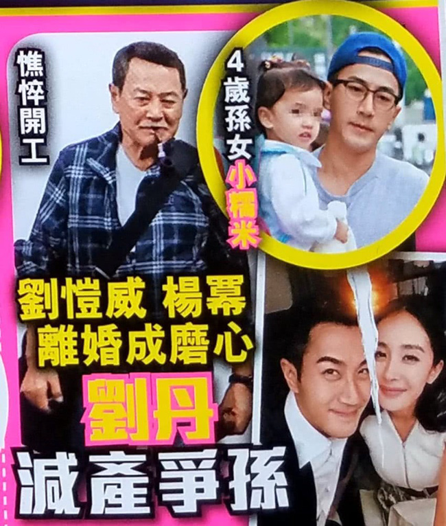 Lưu Khải Uy chấp nhận đánh đổi để giành quyền nuôi con với Dương Mịch