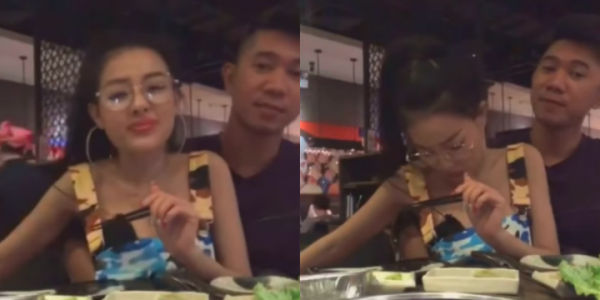 Lương Bằng Quang bị chỉ trích dữ dội vì vô tư sờ mó bạn gái nơi công cộng