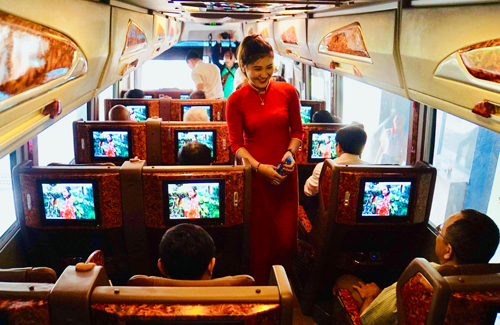 Tuyến buýt 5 sao Tân Sơn Nhất - Vũng Tàu hoạt động