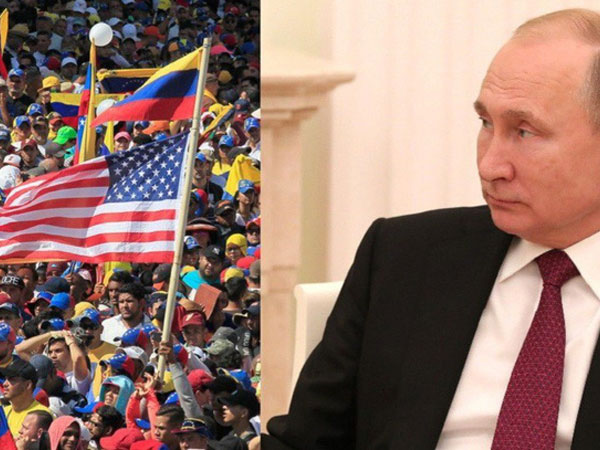 Mỹ công khai thừa nhận Tổng thống lâm thời tự xưng tại Venezuela, ông Putin phản ứng ra sao?