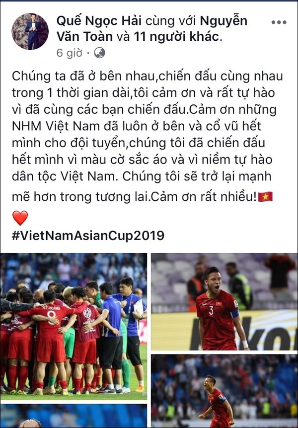 Cảm xúc của các cầu thủ sau trận đấu Tứ kết với Nhật Bản: Cảm ơn các bạn, chúng tôi sẽ trở lại mạnh mẽ hơn