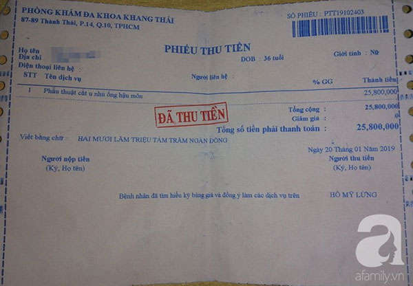 Vụ người phụ nữ nguy kịch khi cắt u hậu môn tại phòng khám tư: Bác sĩ Trung Quốc mổ, phòng khám phủ nhận