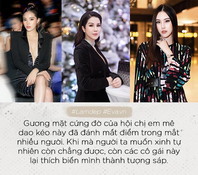 Đến lạ kỳ chuyện showbiz Việt, cứ chơi thân là phải giống hệt nhau như nhân bản mới chịu