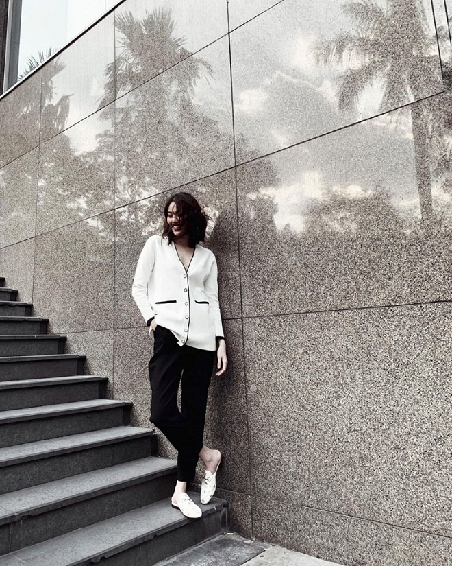 Khoe kiểu tóc mới cá tính, Lan Khuê khiến dân tình hoang mang vì vòng 2 thon gọn bất ngờ