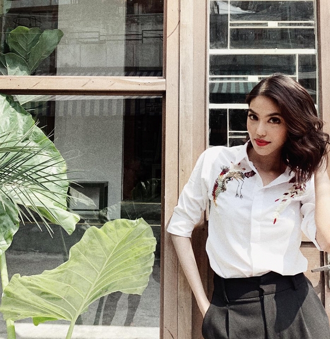 Khoe kiểu tóc mới cá tính, Lan Khuê khiến dân tình hoang mang vì vòng 2 thon gọn bất ngờ