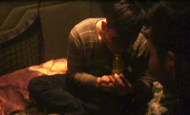 Hãi hùng tài xế xe container mở tiệc lẩu ma túy’ trên cabin