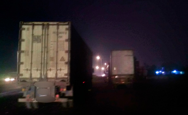 Hãi hùng tài xế xe container mở tiệc lẩu ma túy’ trên cabin