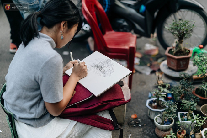 Video ảnh: Rộn ràng không khí Tết tại chợ hoa Hàng Lược - phiên chợ truyền thống lâu đời nhất ở Hà Nội