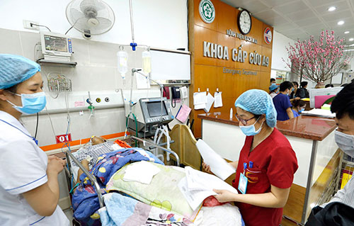 Các bệnh viện trực 24/24 giờ dịp Tết