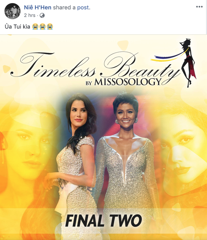 Bất ngờ trở thành Hoa hậu đẹp nhất thế giới 2018, HHen Niê nói gì?