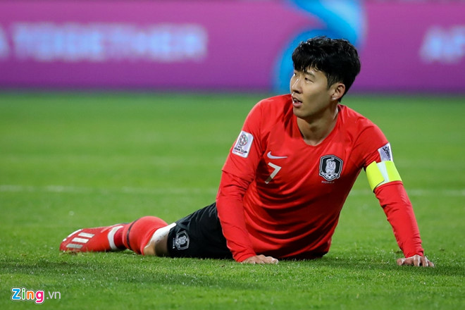 Tuyển Hàn Quốc sút nhiều, hiệu quả kém tại Asian Cup 2019