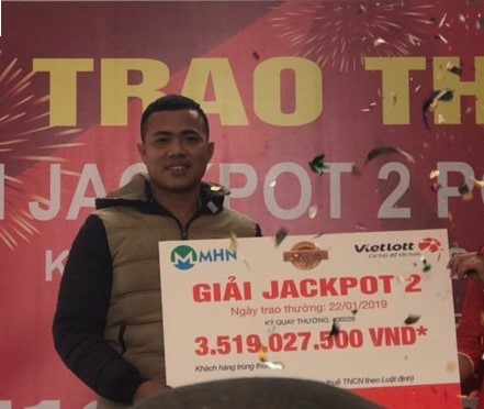 Người đầu tiên ở Hưng Yên trúng Vietlott hơn 3,5 tỷ đồng