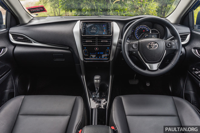 Toyota Vios 2019 ra mắt Malaysia, giá từ 18.700 USD
