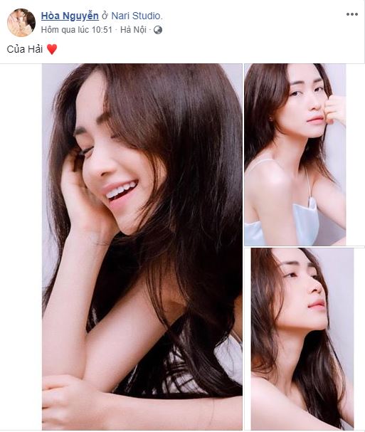 Hòa Minzy khiến fan ghen tị khi đăng ảnh xinh đẹp khẳng định chủ quyền với bạn trai thiếu gia