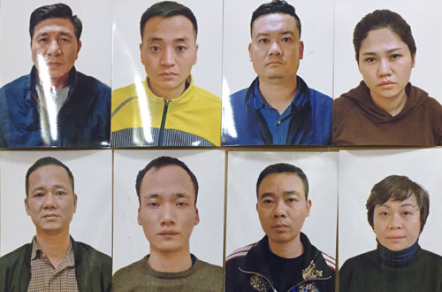 Công an Hà Nội triệt phá nhóm cho vay nặng lãi