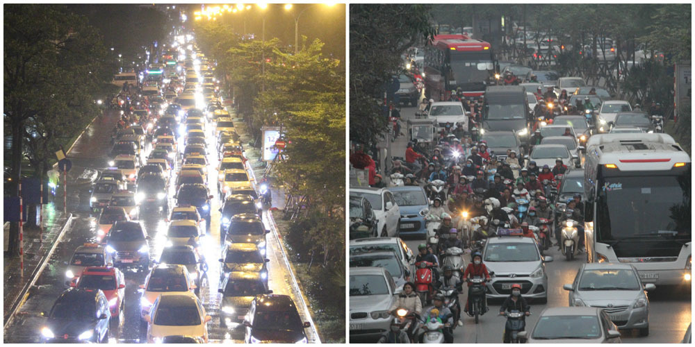 Video ảnh: Hà Nội: 8 điểm đen ùn tắc mới, giáp Tết chớ dại đi qua