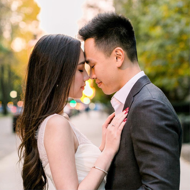 Mie Nguyễn đăng loạt ảnh đính hôn, kỷ niệm 40 tháng yêu