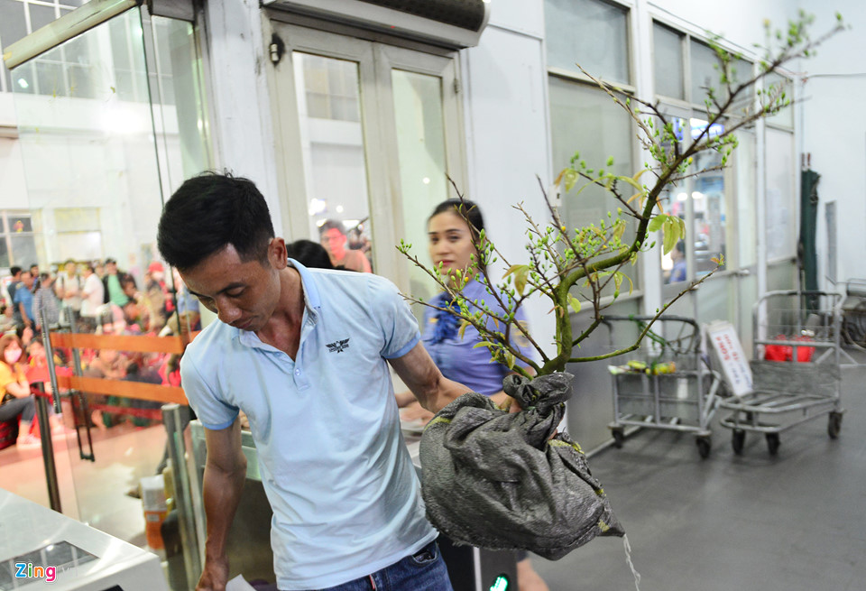 Hàng trăm người vui mừng đi tàu miễn phí từ Sài Gòn về quê đón Tết