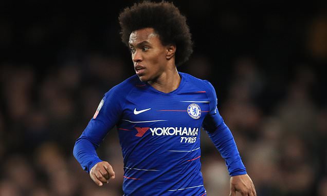 PSG bất ngờ hỏi mua Willian của Chelsea