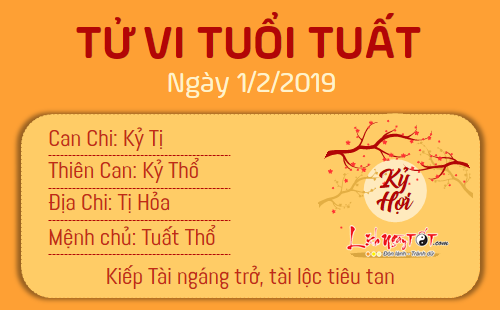 Tử vi thứ 6 ngày 1/2/2019 của 12 con giáp: Dậu tình tiền song thu, Hợi dễ vướng thị phi Tử vi thứ 6 ngày 1/2/2019 của 12 con giáp: Dậu tình tiền song thu, Hợi dễ vướng thị phi