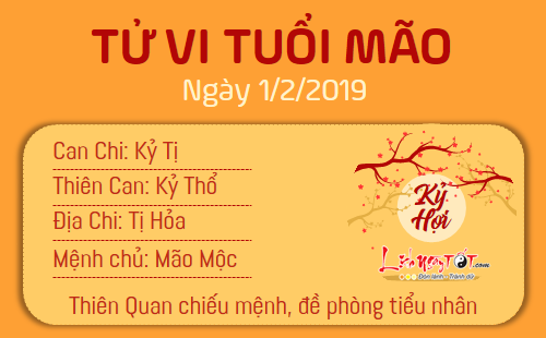 Tử vi thứ 6 ngày 1/2/2019 của 12 con giáp: Dậu tình tiền song thu, Hợi dễ vướng thị phi Tử vi thứ 6 ngày 1/2/2019 của 12 con giáp: Dậu tình tiền song thu, Hợi dễ vướng thị phi