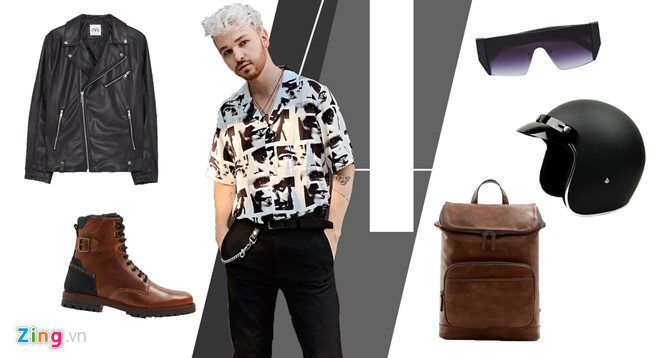 Cách mặc áo sơ mi họa tiết trẻ trung và thời thượng dành cho nam giới