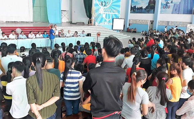 Hơn 10.000 công nhân bị thôi việc ở Trà Vinh đã nhận lương, thưởng Tết